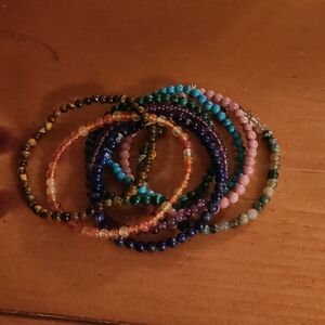 Colorful Beaded Bracelet Set